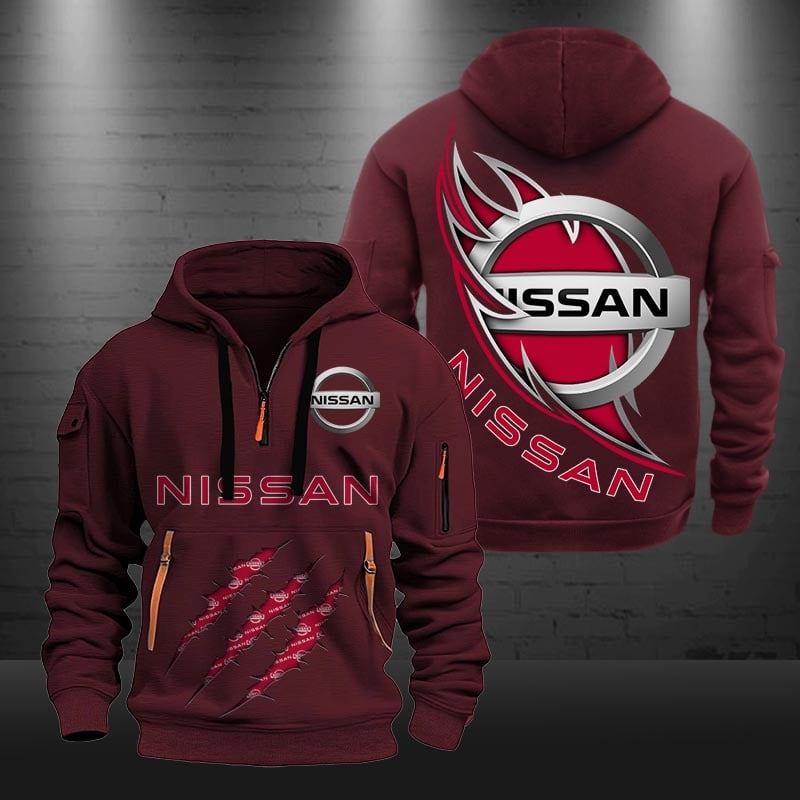 Nissan DMHT0466 Zip Hoodie Multicolor