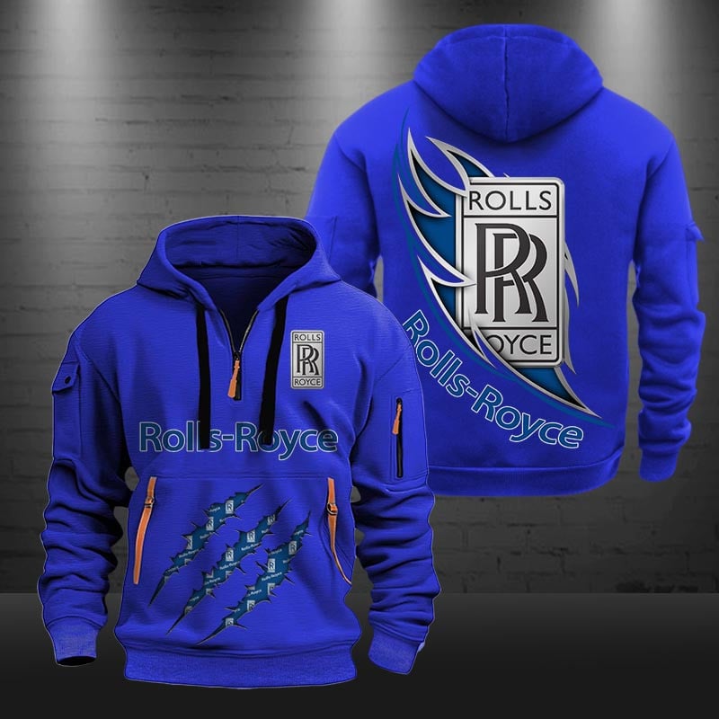 Rolls Royce DMHT0476 Zip Hoodie Multicolor