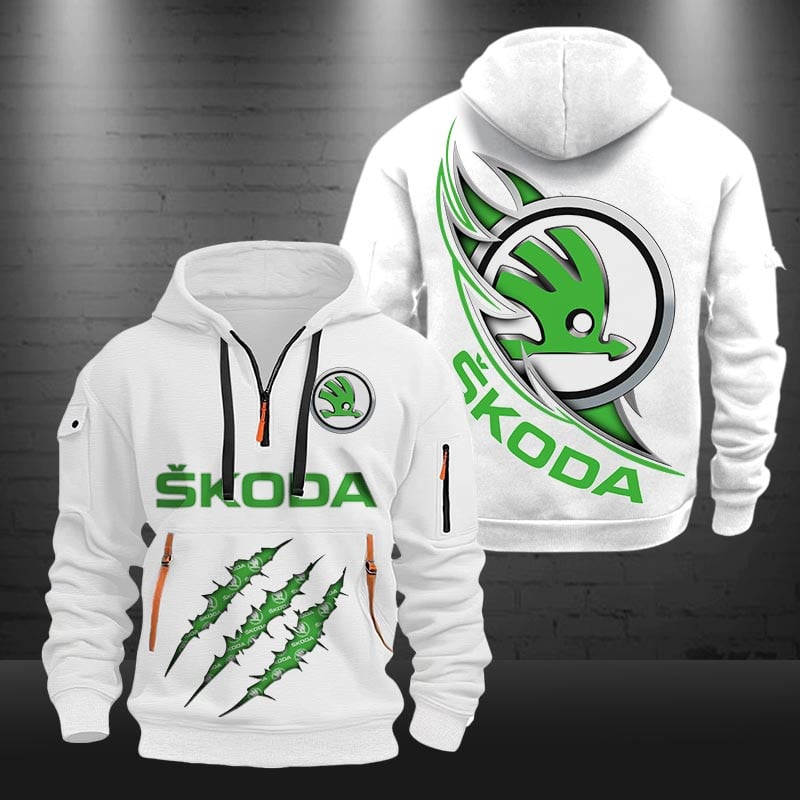 Skoda DMHT0481 Zip Hoodie Multicolor