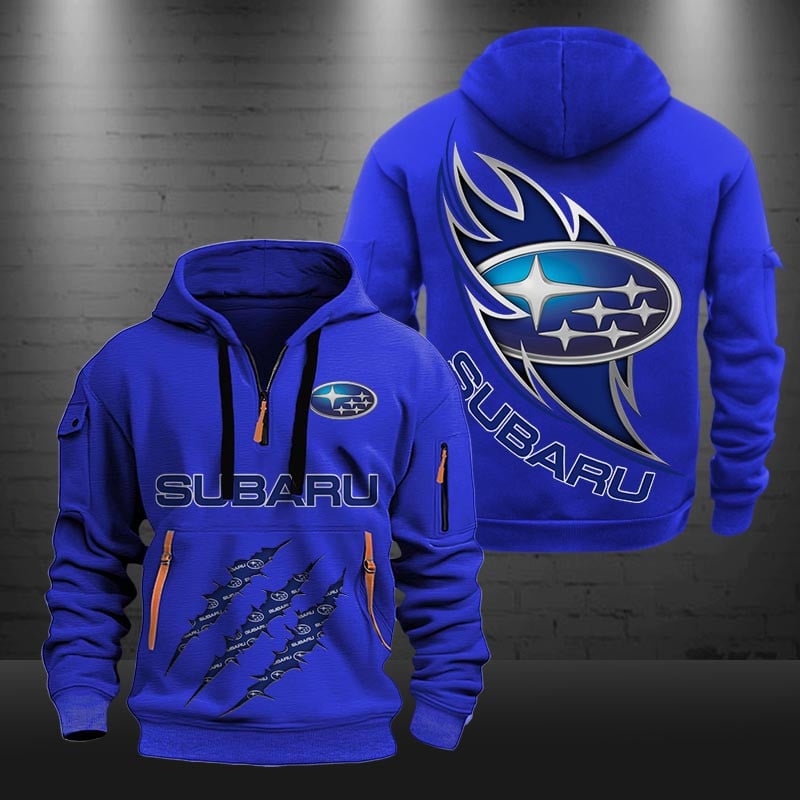 Subaru DMHT0484 Zip Hoodie Multicolor