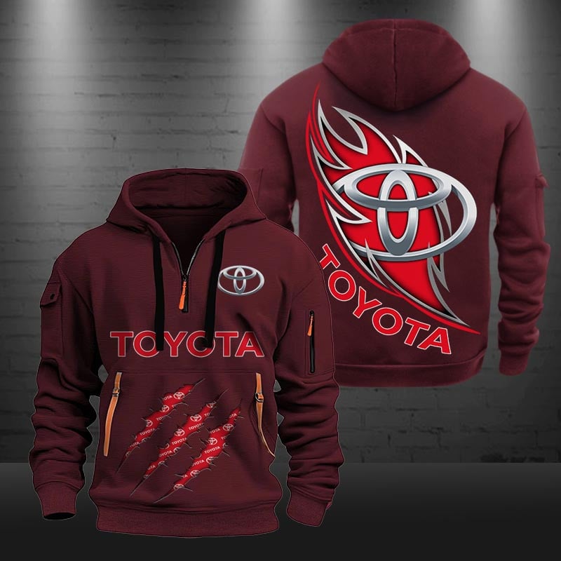 Toyota DMHT0489 Zip Hoodie Multicolor